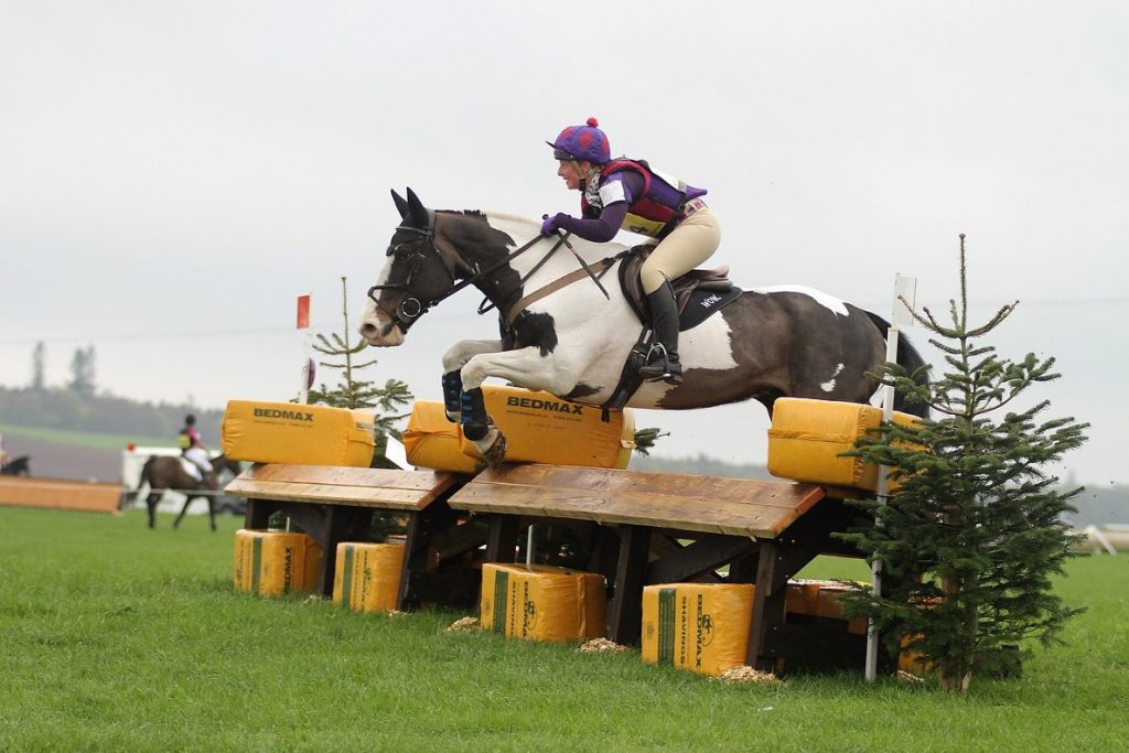 Jo and Hobo II competing at Kirriemuir Horse Trials. Photo Credit Robert Kilpatrick.