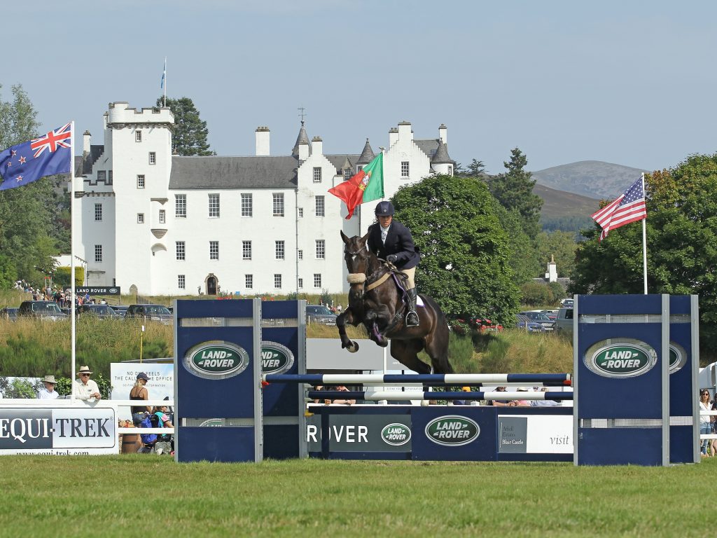 Jo and Lady Brave in the 1* at Blair Castle International Horse Trials. Photo Credit Julia Shearwood Photography.