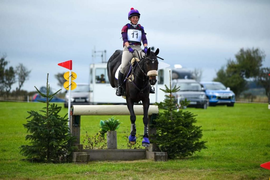 Jo on Lady Brave at Alnwick Ford Horse Trials. Photo Credit Paul Dobson Photography